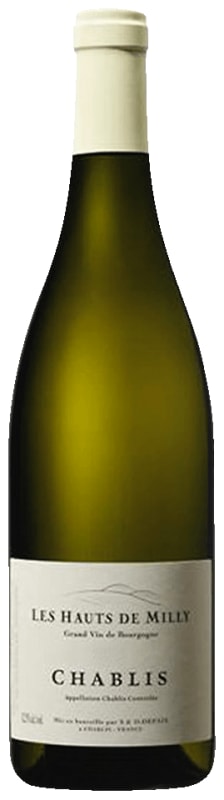 Les Hauts De Milly Chablis 2021 Front Bottle Shot