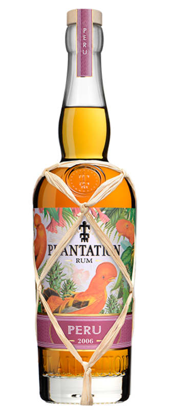 Plantation Peru Vintage Collection Rum 2006 Front Bottle Shot