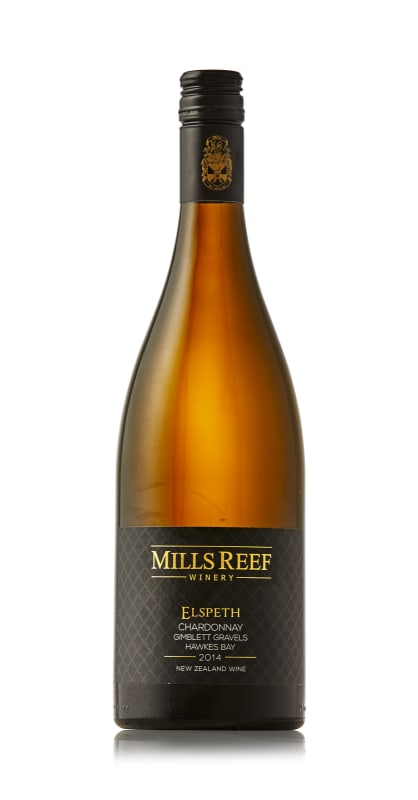 Mills Reef Elspeth Chardonnay 2014 Front Bottle Shot