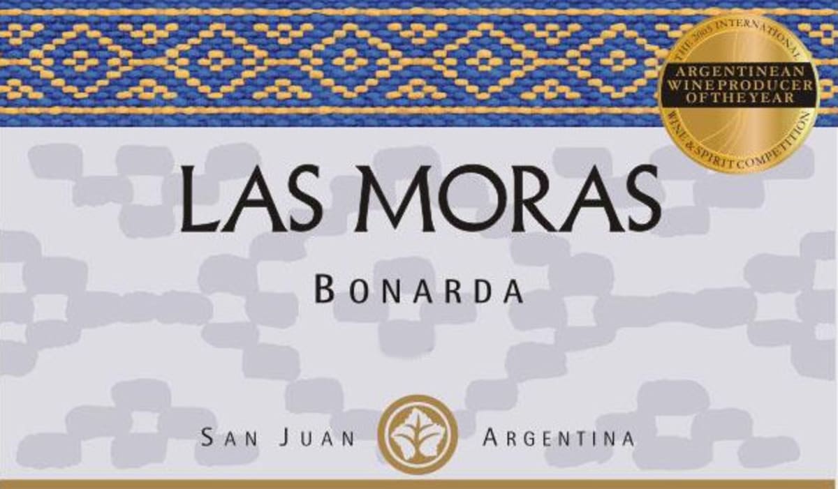 Finca Las Moras Bonarda 2013 Front Label