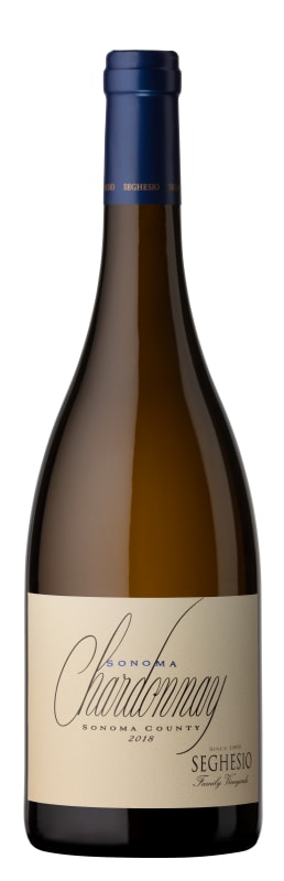 Seghesio Chardonnay 2018 Front Bottle Shot