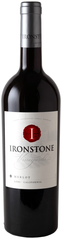 Ironstone Merlot 2020 Front Bottle Shot