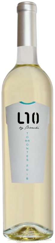 L10 by Valentin Bianchi Torrontes 2015 Front Bottle Shot