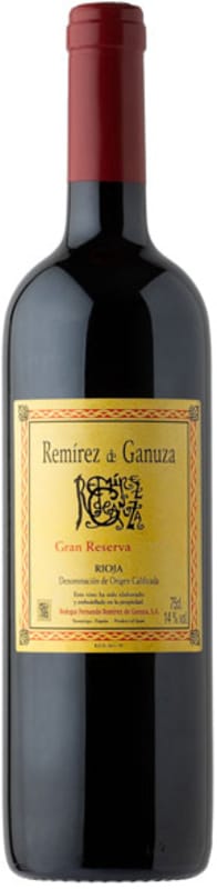 Remirez de Ganuza Rioja Reserva 2008 Front Bottle Shot
