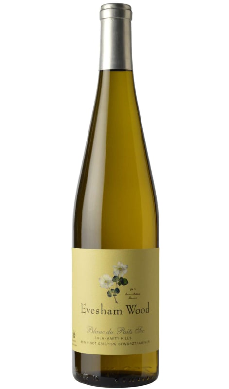 Evesham Wood Blanc du Puits Sec 2019 Front Bottle Shot