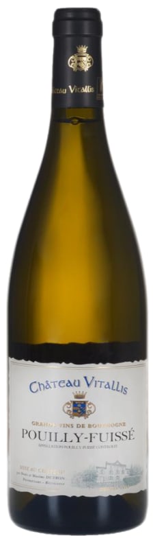 Chateau Vitallis Pouilly-Fuisse 2021 Front Bottle Shot