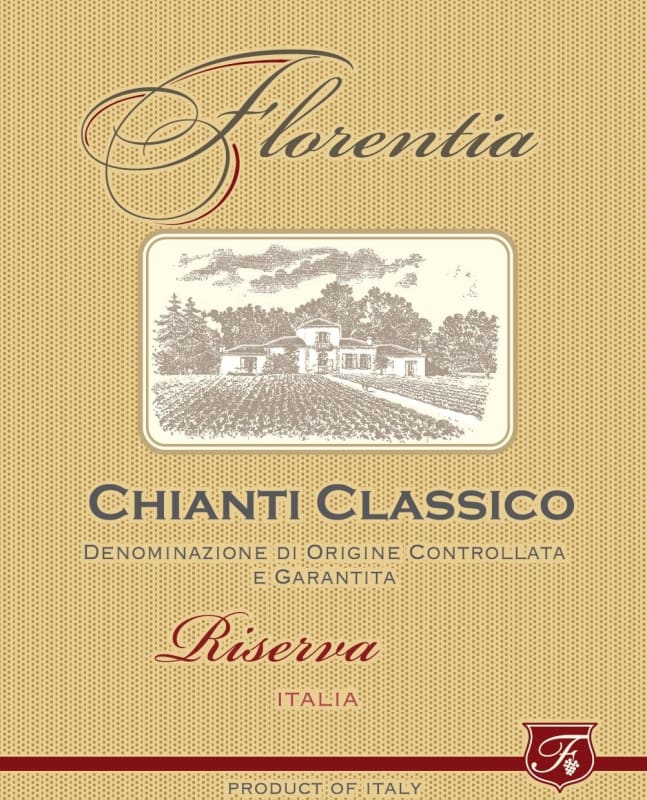 Florentia Chianti Classico Riserva 2015 Front Label