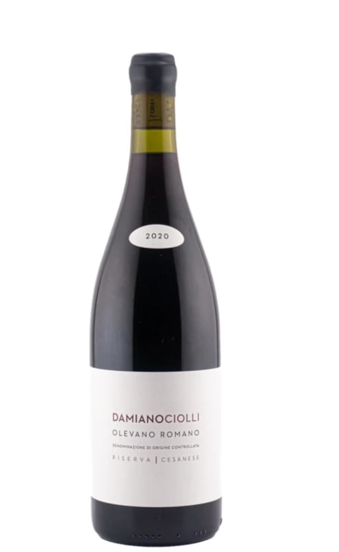 Cantina Damiano Ciolli Cesanese di Olevano Romano Riserva 2020 Front Bottle Shot