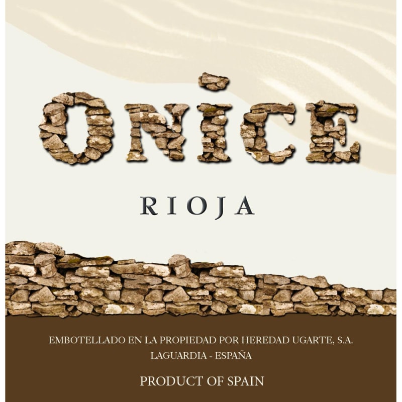 Heredad Ugarte Onice Rioja 2019 Front Label