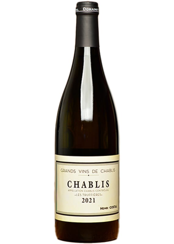 Henri Costal Chablis Les Truffieres 2021 Front Bottle Shot