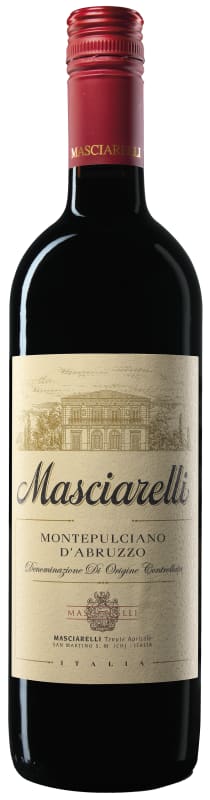 Masciarelli Montepulciano d'Abruzzo 2018 Front Bottle Shot