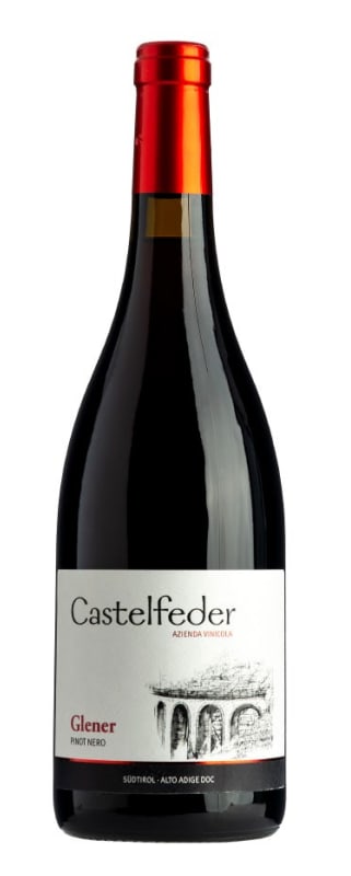 Castelfeder Glener Pinot Nero 2017 Front Bottle Shot