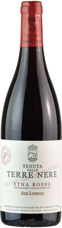 Tenuta delle Terre Nere Etna Rosso San Lorenzo 2019 Front Bottle Shot