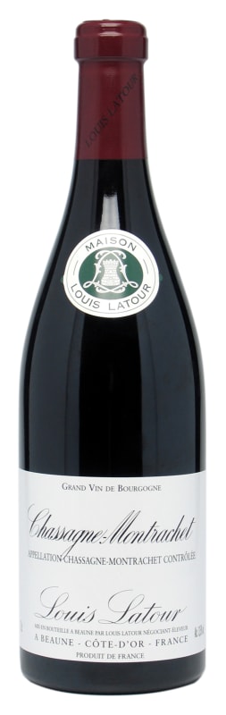 Louis Latour Chassagne-Montrachet Rouge 2015 Front Bottle Shot