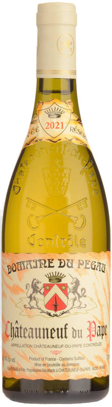 Domaine Pegau Chateauneuf-du-Pape Cuvee Reservee Blanc 2021 Front Bottle Shot