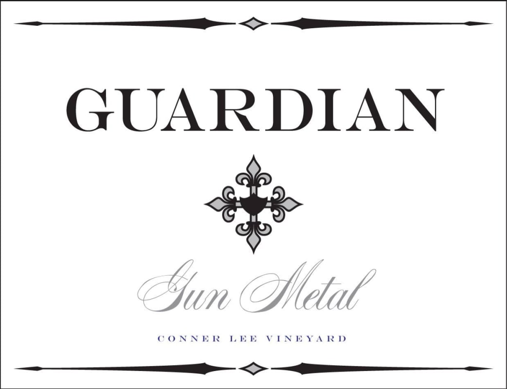 Guardian Cellars Gun Metal 2012 Front Label