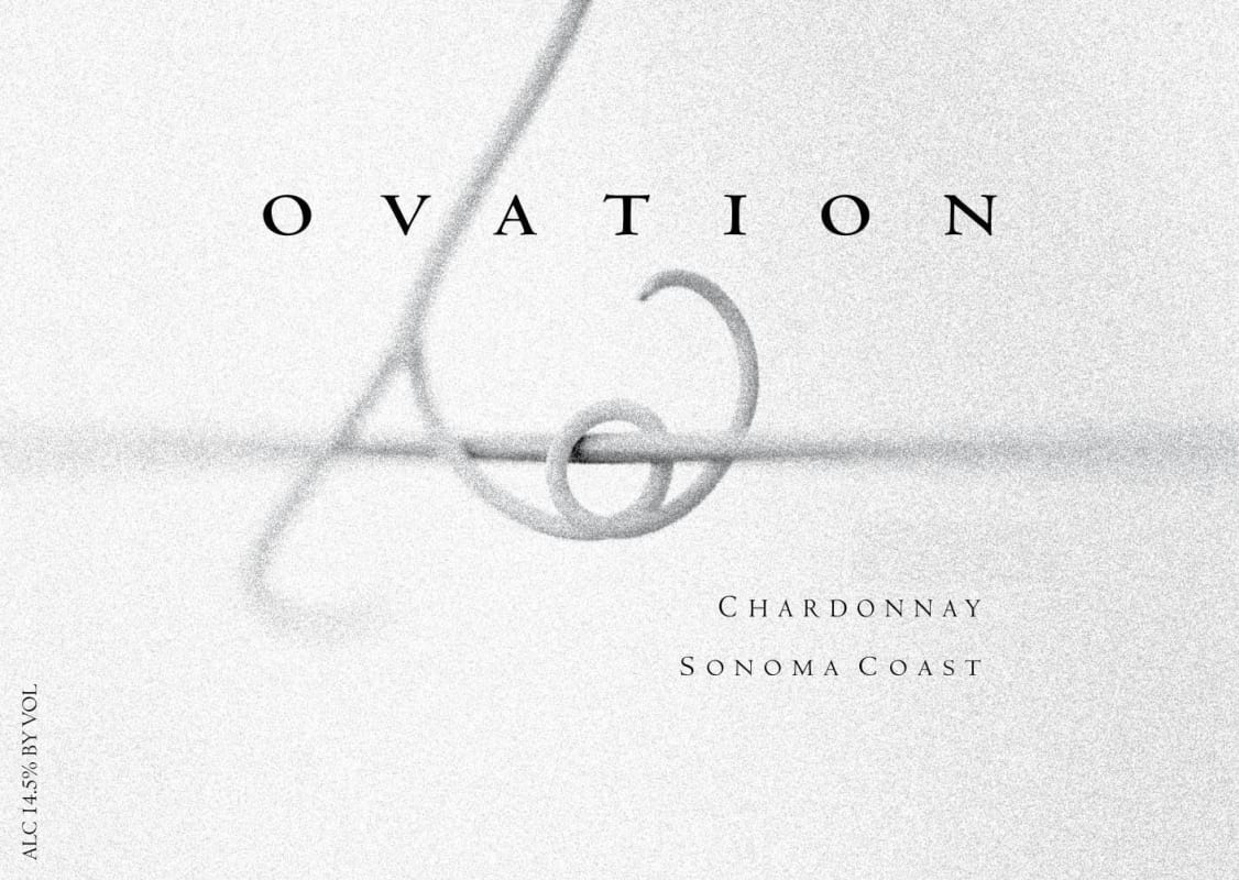 Joseph Phelps Ovation Chardonnay 2008 Front Label