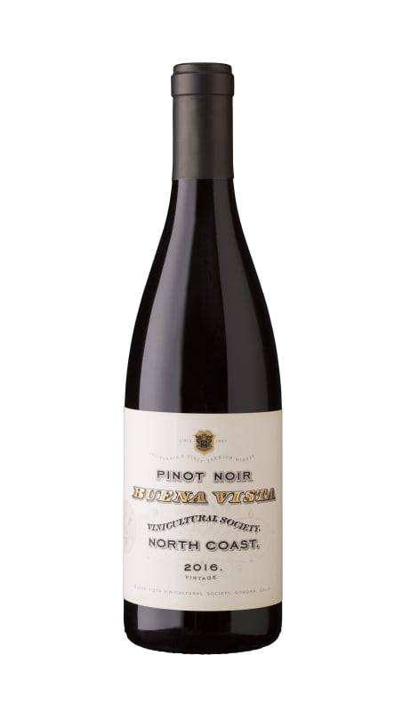 Buena Vista North Coast Pinot Noir 2016 Front Bottle Shot
