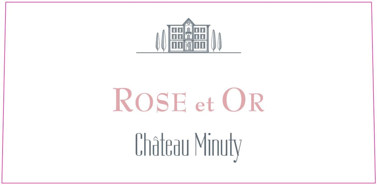Chateau Minuty Rose et Or (6 Liter Bottle) 2021 Front Label
