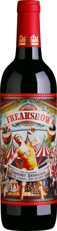 Michael David Winery Freakshow Cabernet Sauvignon 2022 Front Bottle Shot
