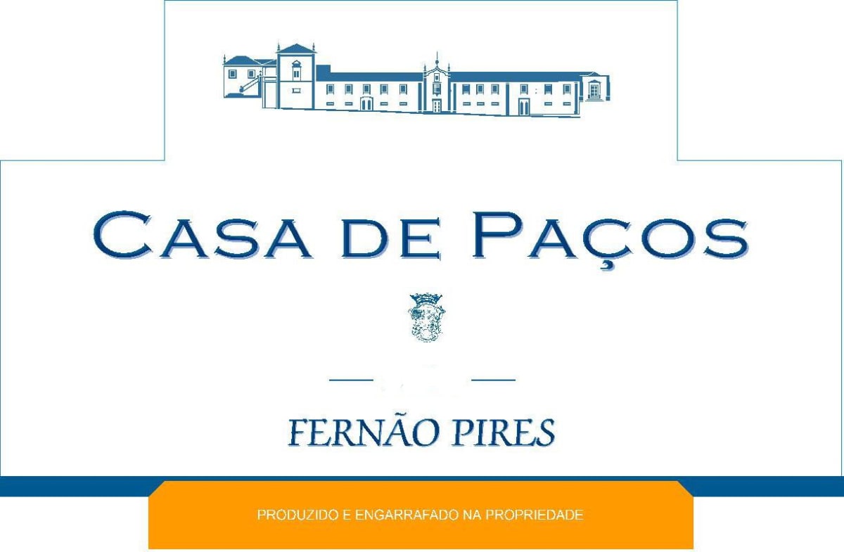 Quinta de Pacos Casa de Pacos Fernao Pires 2015 Front Label