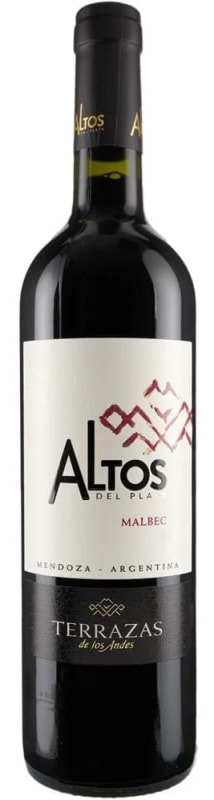 Terrazas de los Andes Altos del Plata Malbec 2024 Front Bottle Shot
