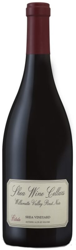 Shea Estate Shea Vineyard Pinot Noir 2018 Front Bottle Shot