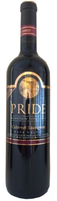 Pride Mountain Vineyards Vintner Select Cabernet Sauvignon 2014 Front Bottle Shot