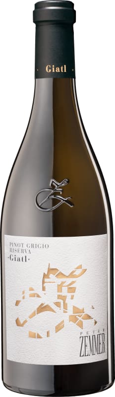 Peter Zemmer Giatl Pinot Grigio Riserva 2018 Front Bottle Shot