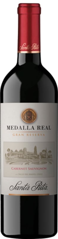 Santa Rita Medalla Real Cabernet Sauvignon 2015 Front Bottle Shot