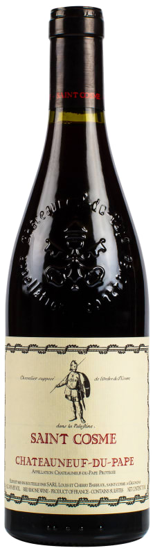 Chateau de Saint Cosme Chateauneuf-du-Pape 2023 Front Bottle Shot