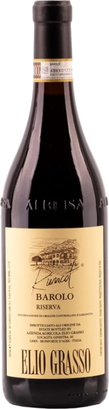 Elio Grasso Barolo Runcot Riserva 2020 Front Bottle Shot