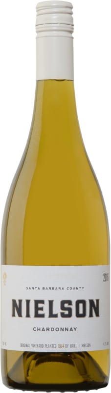 Nielson Santa Barbara Chardonnay 2016 Front Bottle Shot