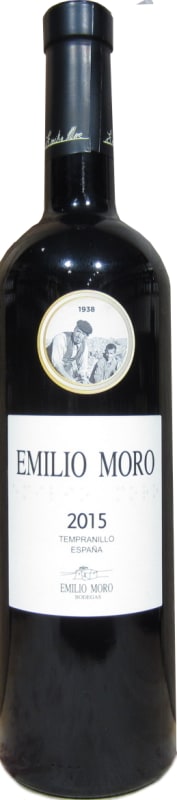 Emilio Moro Ribera del Duero 2015 Front Bottle Shot