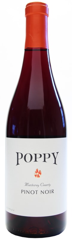 Poppy Monterey Pinot Noir 2020 Front Bottle Shot
