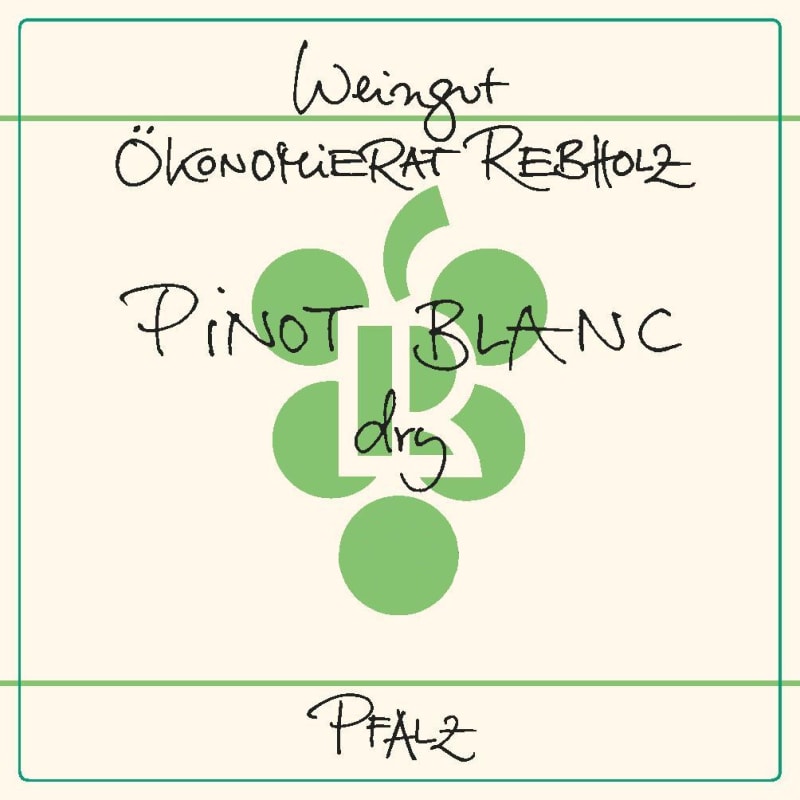 Ökonomierat Rebholz Pfalz Weissburgunder Trocken 2019 Front Label