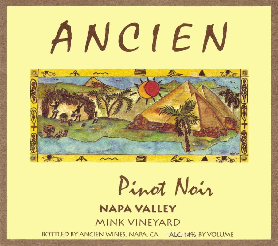 Ancien Wines Mink Vineyard Pinot Noir 2009 Front Label