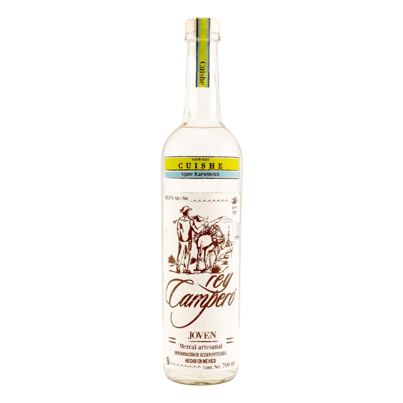 Rey Campero Cuishe Mezcal Front Bottle Shot