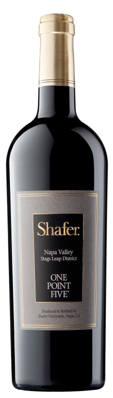 Shafer One Point Five Cabernet Sauvignon 2021 Front Bottle Shot