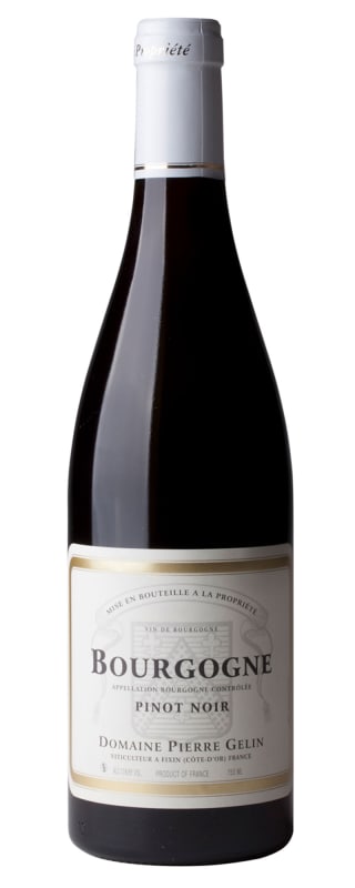 Pierre Gelin Bourgogne Rouge 2017 Front Bottle Shot