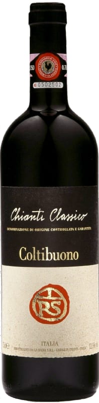 Badia a Coltibuono Chianti Classico RS (375ML half-bottle) 2015 Front Bottle Shot