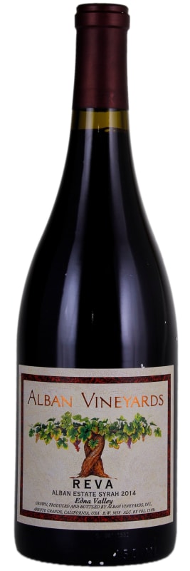Alban Reva Estate Syrah (1.5 Liter Magnum) 2014 Front Bottle Shot