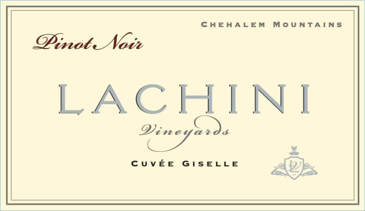Lachini Vineyards Cuvee Giselle Pinot Noir 2014 Front Label