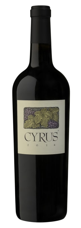 Alexander Valley Vineyards Cyrus 2014 Front Bottle Shot