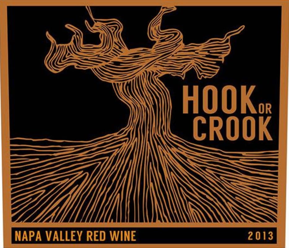 Hook or Crook Cellars Napa Valley Red 2013 Front Label