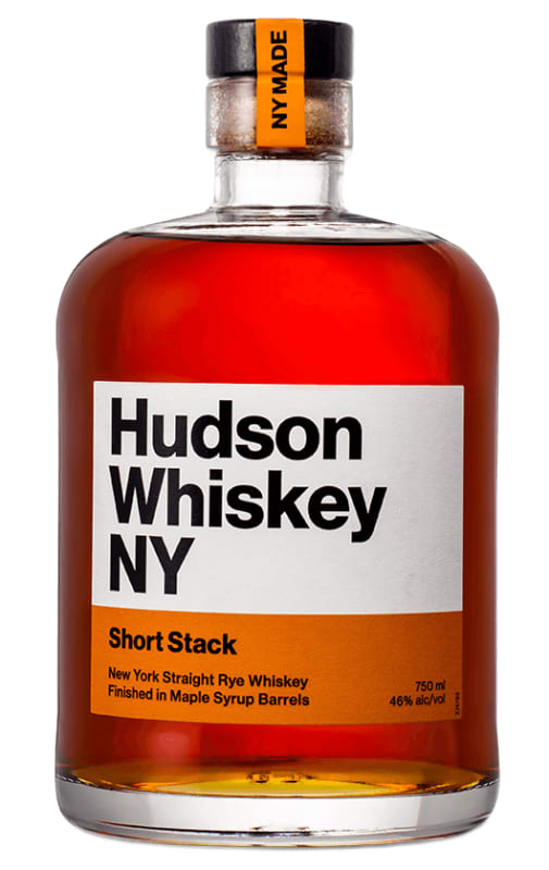 Hudson Short Stack Straight Rye Whiskey Front Bottle Shot