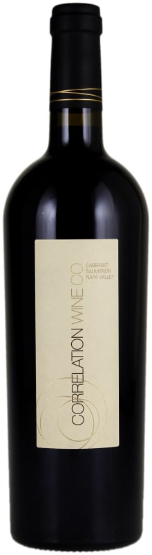 Correlation Wine Co. Napa Valley Cabernet Sauvignon 2015 Front Bottle Shot