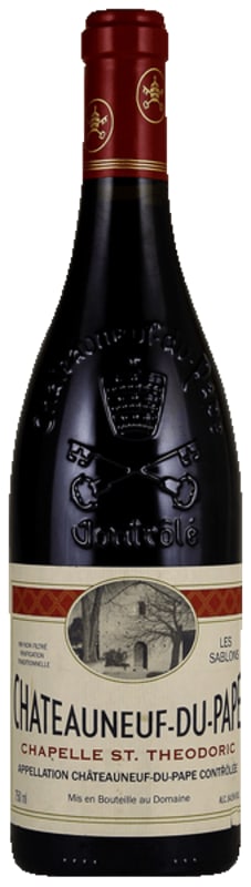 Chapelle St. Theodoric Chateauneuf-du-Pape Les Sablons 2023 Front Bottle Shot