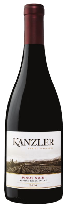 Kanzler Vineyards Pinot Noir 2020 Front Bottle Shot