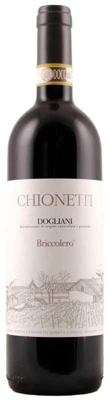 Chionetti Dolcetto di Dogliani Briccolero 2020 Front Bottle Shot
